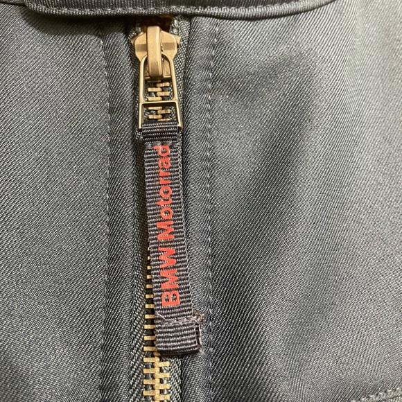 NWT BMW Motorrad Soft Shell Bomber Jacket Women’s Size L Fits Like M Navy Blue - Picture 2 of 10